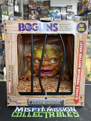 Tri Action Toys First Edition Boglins King Sponk (New)