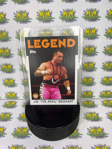 2016 Topps Heritage WWE Legends Jim The Anvil Neidhart Trading Card #86