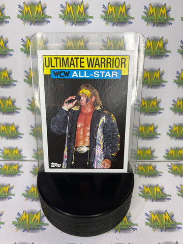 2016 Topps Heritage WCW All-Star Ultimate Warrior Trading Card #24
