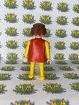 Vintage 1974 Playmobil Adult Female Figure Yellow and Red