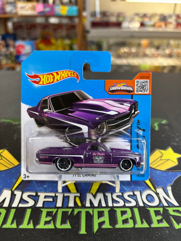 2013 Hot Wheels HW City Ed Pink’s Garage ‘71 El Camino Car (New)