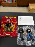 1998 Jakks WWE WWF Toyfare Exclusive Royal Rumble Mr.McMahon & Stone Cold Steve Austin Figures