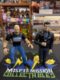 1998 Jakks WWE WWF Toyfare Exclusive Royal Rumble Mr.McMahon & Stone Cold Steve Austin Figures