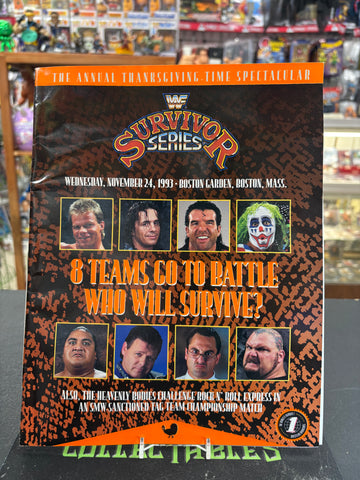 WWF Presents Survivor Series 1993 Official Souvenir Edition Program