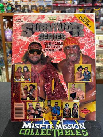 WWF Presents Survivor Series 1988 Official Souvenir Edition Program