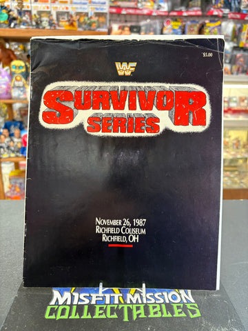 WWF Presents Survivor Series 1987 Official Souvenir Edition Program