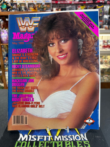 WWF Magazine May 1988 Elizabeth Cover