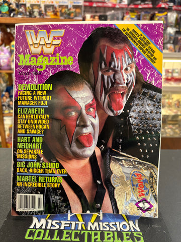 WWF Magazine March 1989 The Demolition Cover