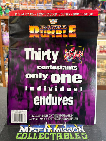 WWF Presents Royal Rumble 1994 Official Souvenir Edition Program