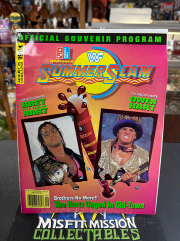 WWF Presents Summer Slam 1994 Official Souvenir Edition Program