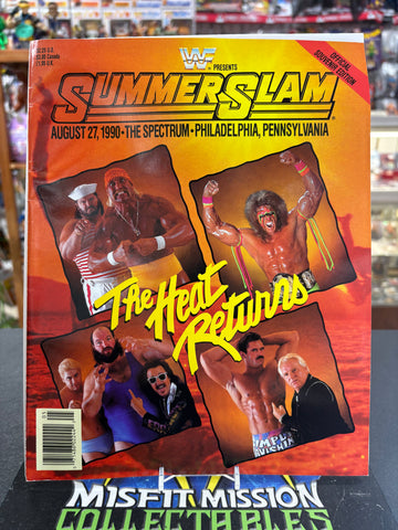 WWF Presents SummerSlam 1990 Official Souvenir Edition Program