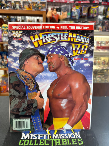WWF Presents Wrestlemania VII (7) 1991 Official Souvenir Edition Program