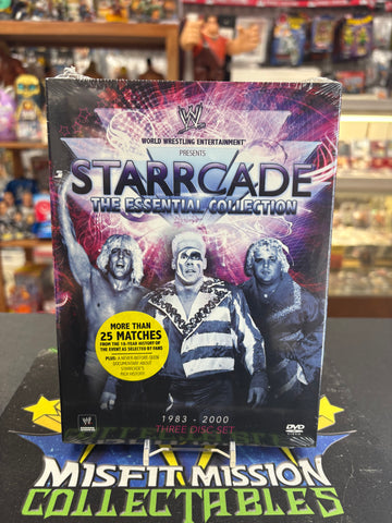 WWE Presents Starcade The Essentials Collection 1983-2000 3 Disc DVD Set (New)