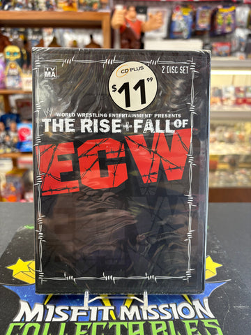 WWE Presents The Rise and Fall of ECW 2 Disc DVD Set (New)