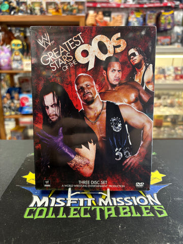 WWE Presents Greatest Stars of The 90s 3 Disc DVD Set (New)