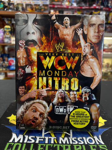 WWE Presents The Best of WCW Monday Night Nitro 3 Disc DVD Set (New)
