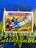 Marvel Comics 1990 Impel Trading Cards Marvel Universe Famous Battles Captain America vs Red Hood #97