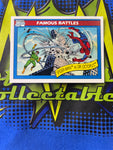 Marvel Comics 1990 Impel Trading Cards Famous Battles Spider-Man vs Dr. Octopus #93