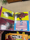1998 Panini WCW vs NWO Superstars Photos Card Album Complete Set 1-108