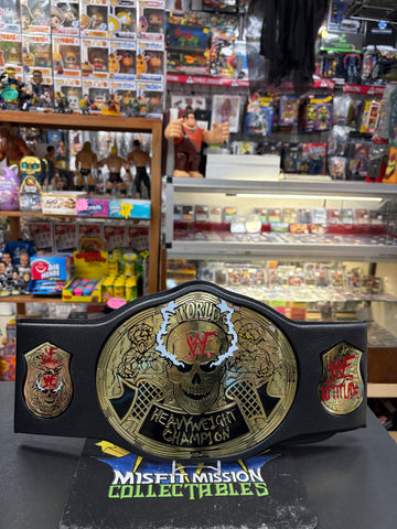 Jakks Pacific WWF WWE RARE Variant Heavyweight Championship Smoking Skull Foam Belt (New)