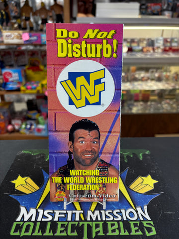 1996 WWE WWF Coliseum Video Do Not Disturb Watching Wrestling Razor Ramon  Door Hanger