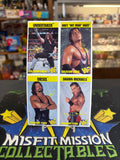 1995 WWE WWF Coliseum Video Bret Hart, Undertaker, Shawn Michaels, Diesel Favourite Superstars Fan Cards