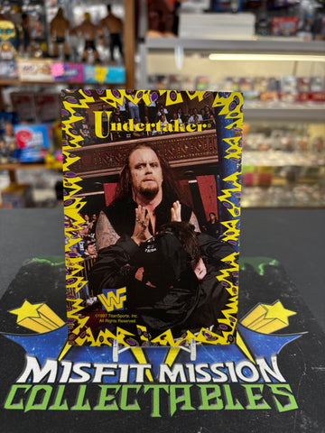 1997 WWE WWF Coliseum Video Undertaker Post Card