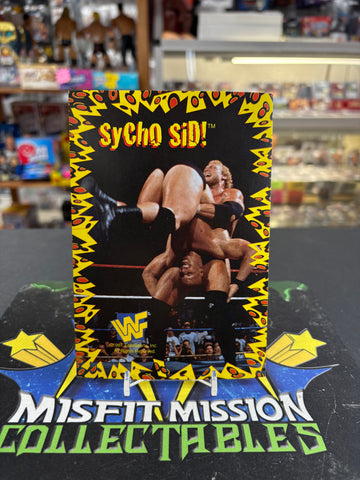 1997 WWE WWF Coliseum Video Psycho Sid Post Card