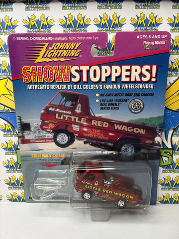 1997 Johnny Lightning Show Stoppers Bill Maverick Golden’s Little Red Wagon (New)