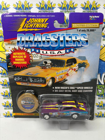 1996 Johnny Lightning Dragsters USA Limited Edition Gene Snow Snowman (New)