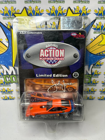 1996 NHRA Winston Drag Racing Action Platinum Series Racing Collectables Limited Edition John Force Brute Force Funny Car (New)