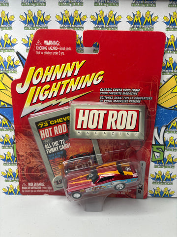 2003 Johnny Lightning Hot Rod Magazine Gene Snow Snowman ‘73 Chevelle Car (New)