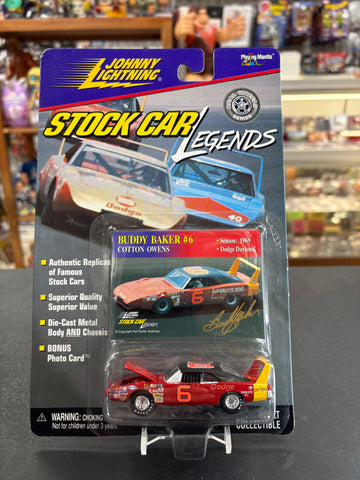 1998 Johnny Lightning Stock Car Legends Buddy Baker Dodge Daytona Car (New)