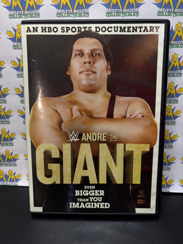 WWE DVD An HBO Documentary Andre The Giant Even Bigger Than You Imagined DVD