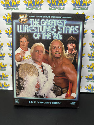 WWE The Greatest Wrestling Stars of The 80’s 3 Disc DVD Set