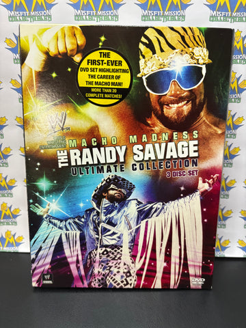 WWE DVD Macho Man Randy Savage Ultimate Collection 3 Disc Set