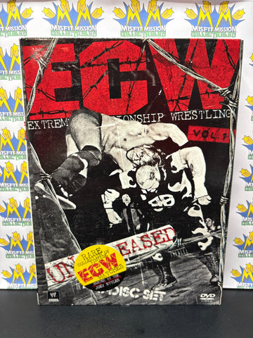 WWE DVD ECW Unreleased Vol.1 3 Disc DVD Set