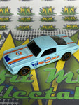 Hot Wheels 2012 1965 Mustang Blue Gulf Car