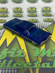 2003 Hot Wheels 1964 Impala Blue with Silver Stripe Car