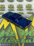 2003 Hot Wheels 1964 Impala Blue with Silver Stripe Car