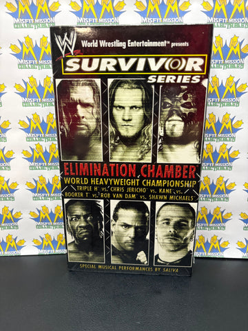 WWF WWE Survivor Series Elimination Chamber VHS Tape (New Sealed)