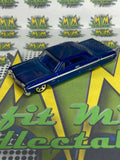 2003 Hot Wheels 1964 Impala Blue with Silver Stripe Car