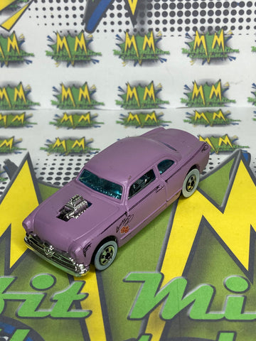 2000 Hot Wheels Shoe Box Purple Lucky Nines Car