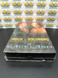 WWF WWE Backlash 2003 Rock vs Goldberg VHS Tape (New Sealed)