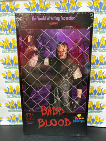 WWF WWE Bad Blood 1997 Hell in a Cell VHS Tape (New Sealed)