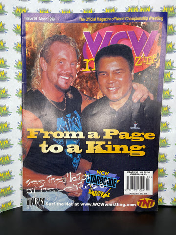 WCW Magazine Issue 36 March 1998 DDP Muhammad Ali