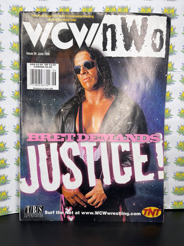 WCW Magazine Issue 39 June 1998 WCW/NWO Bret Hart