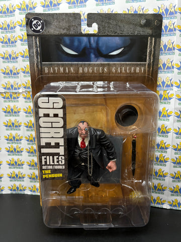 DC Direct Batman Rogues Gallery Secret Files The Penguin Action Figure (New)