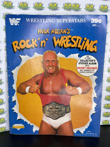 Diamond Hulk Hogan’s Rock ‘N’ Wrestling Sticker Book