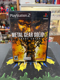 PS2 Sony PlayStation 2 Metal Gear Solid 3 Snake Eater Game